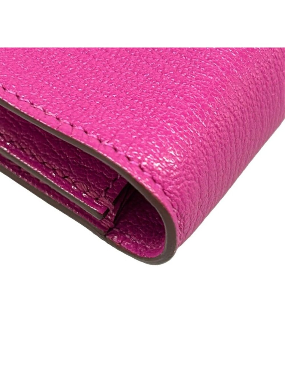 Hermes Wallet Click 16 Rose Purple Shoulder Silver - Picture 7 of 12